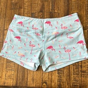 SAVAGE BARBELL shorties 2.5” size M (tag removed) retired print 🦩